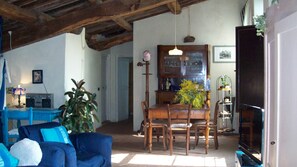 TV, peis, bordtennis og bøker