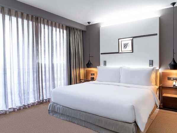 Ropa de cama hipoalergénica y minibar 