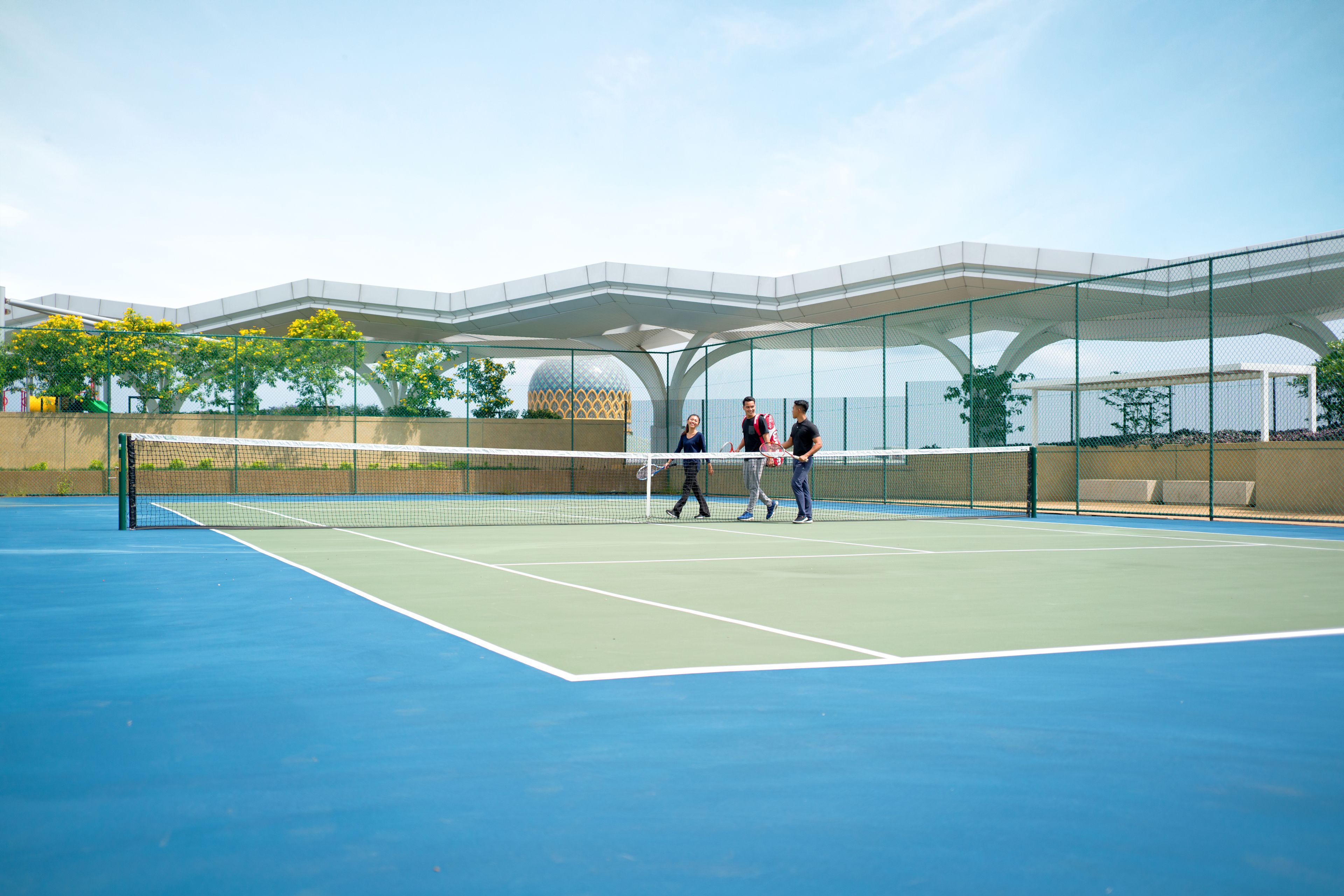 tennis court