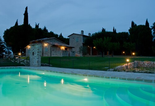 Spacious villa with swimming pool in stunning scenery and picturesque villages