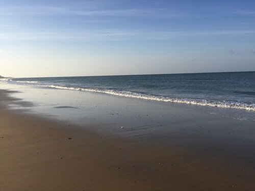 Semi-detached house in El Portil with private pool, free wifi, AC, BBQ 