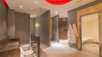 Een sauna, een stoombad