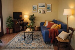 TV, books - Swimming pool with sea view, great location between Palermo & Trapani, (Balestrate)