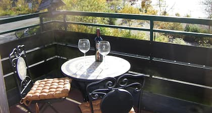 beautifully furnished apartment right on the lake Hillebachstausee