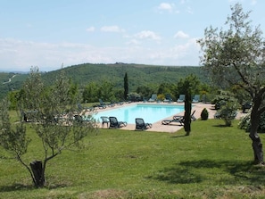 Seasonal outdoor pool