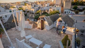 Terrasse sur le toit