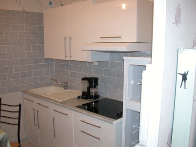 Beautiful ground-floor studio facing the thermal baths