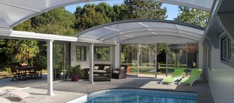 CHAMBRE HOTES PRIVATE HEATED POOL AND JACUZZI NEAR SAUMUR AND DOUE EN ANJOU