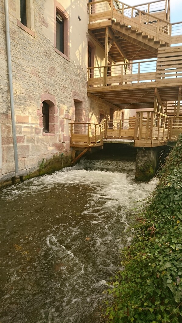 Enceinte de l’hébergement