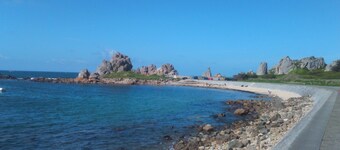 Pleasant farmhouse between land and sea