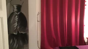 2 slaapkamers, een strijkplank/strijkijzer, gratis wifi