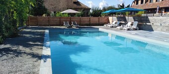 75 m² duplex with private terrace, parking between Colmar and Mulhouse