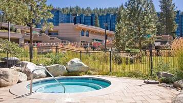 AuĂenpool, beheizter Pool