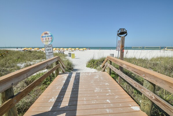 Beach nearby