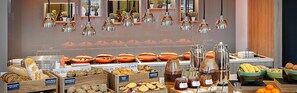 Daily buffet breakfast for a fee