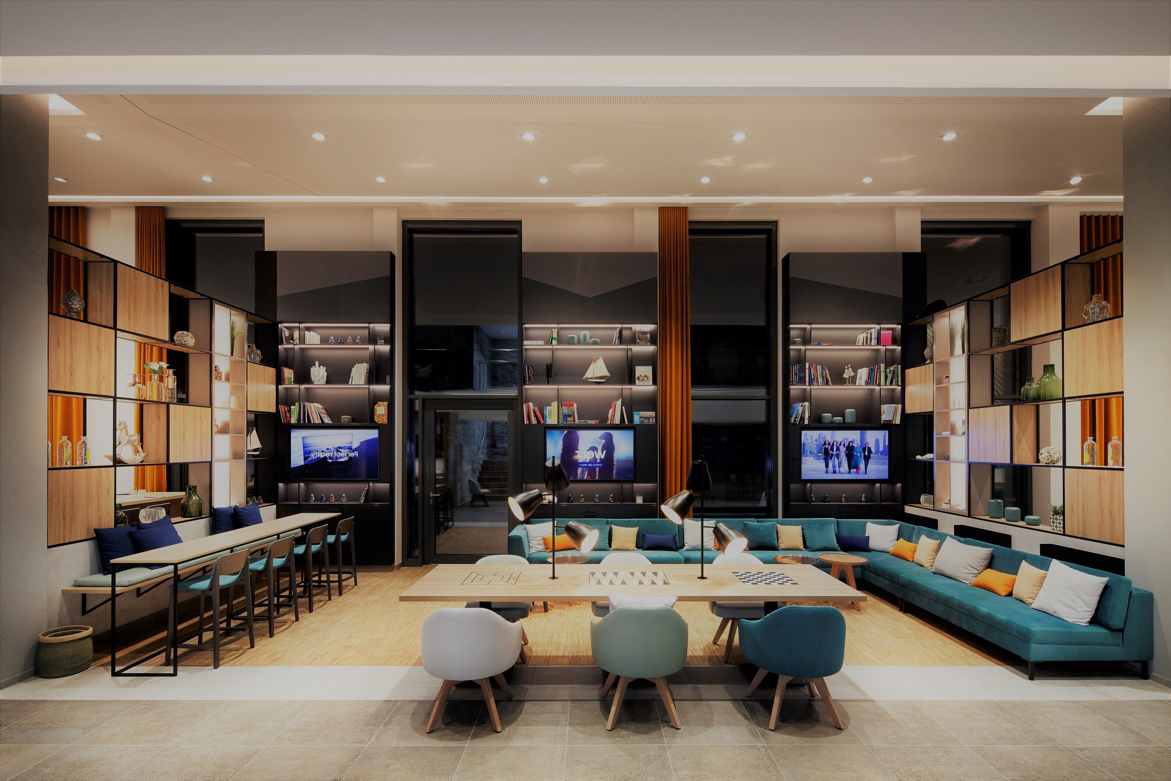 Zona de juegos infantil cubierta