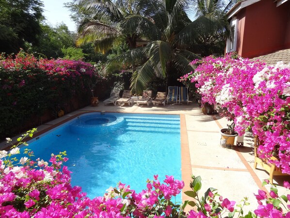 Innenpool, Außenpool