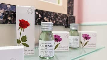 Double or Twin Room | Bathroom | Shower, free toiletries, hair dryer, bidet