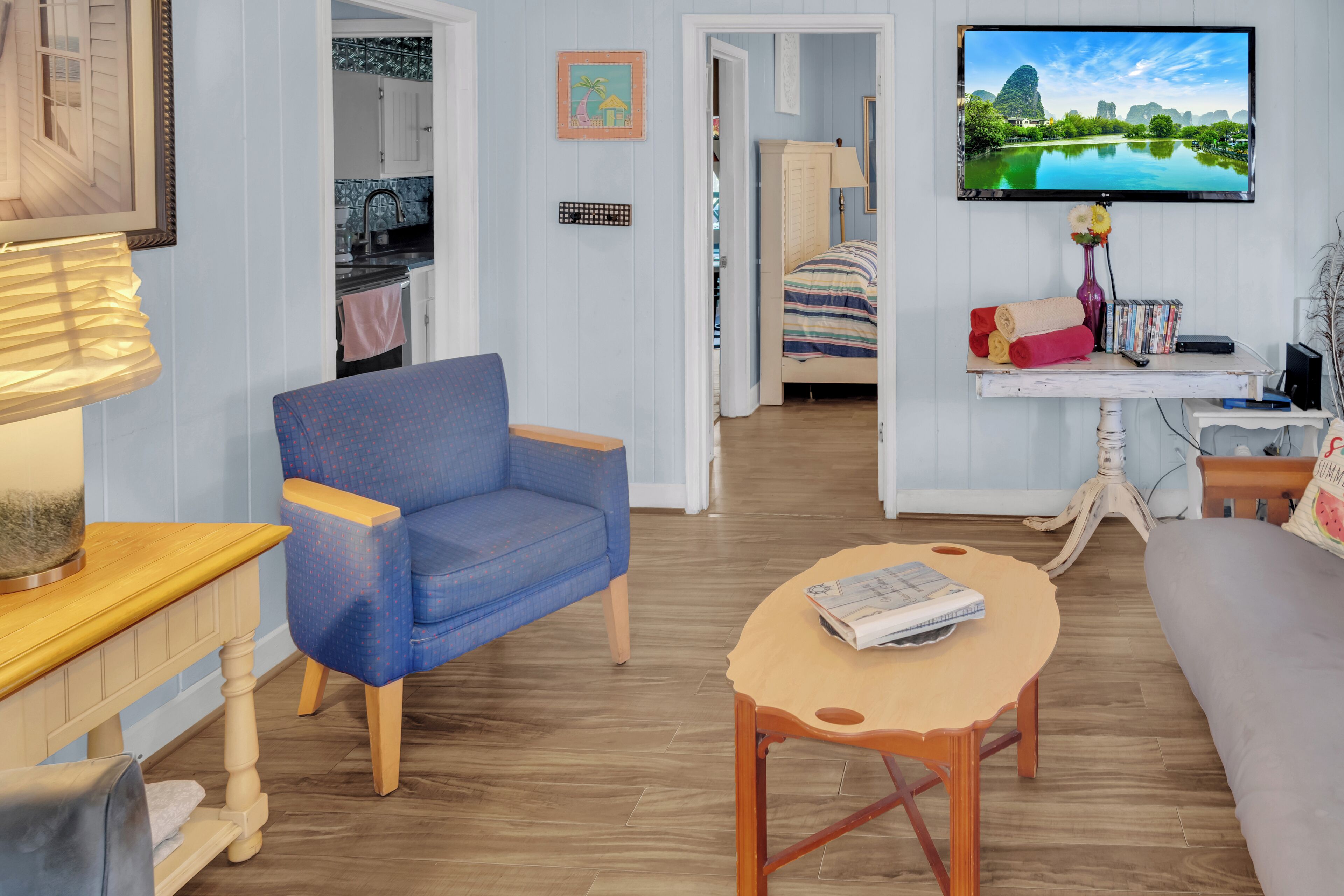 Televisie en een dvd-speler