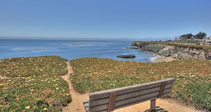 Winter available Ocean Front, Family house Santa Cruz on West Cliff