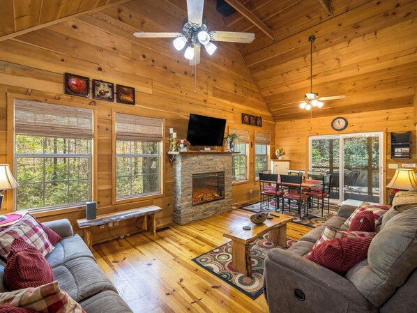 Älytelevisio, takka