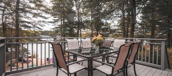 Gå hjem Lake Cottage 6Bd 3Bath. GRATIS Wi-FI, Bell Sat, 52 'LED-tv, aircondition