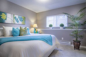 1 slaapkamer, een strijkplank/strijkijzer, wifi, beddengoed