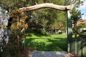 Property grounds - Center model of lux triplex with kaweah river running by property.   (Three Rivers)