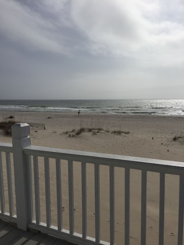 Beautiful beach front property.  Pool is shared by 3 properties.