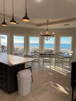 Dining - Beautiful beach front property. Pool is shared by 3 properties. (Gulf Shores)