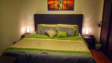 1 bedroom, iron/ironing board, Internet, bed sheets