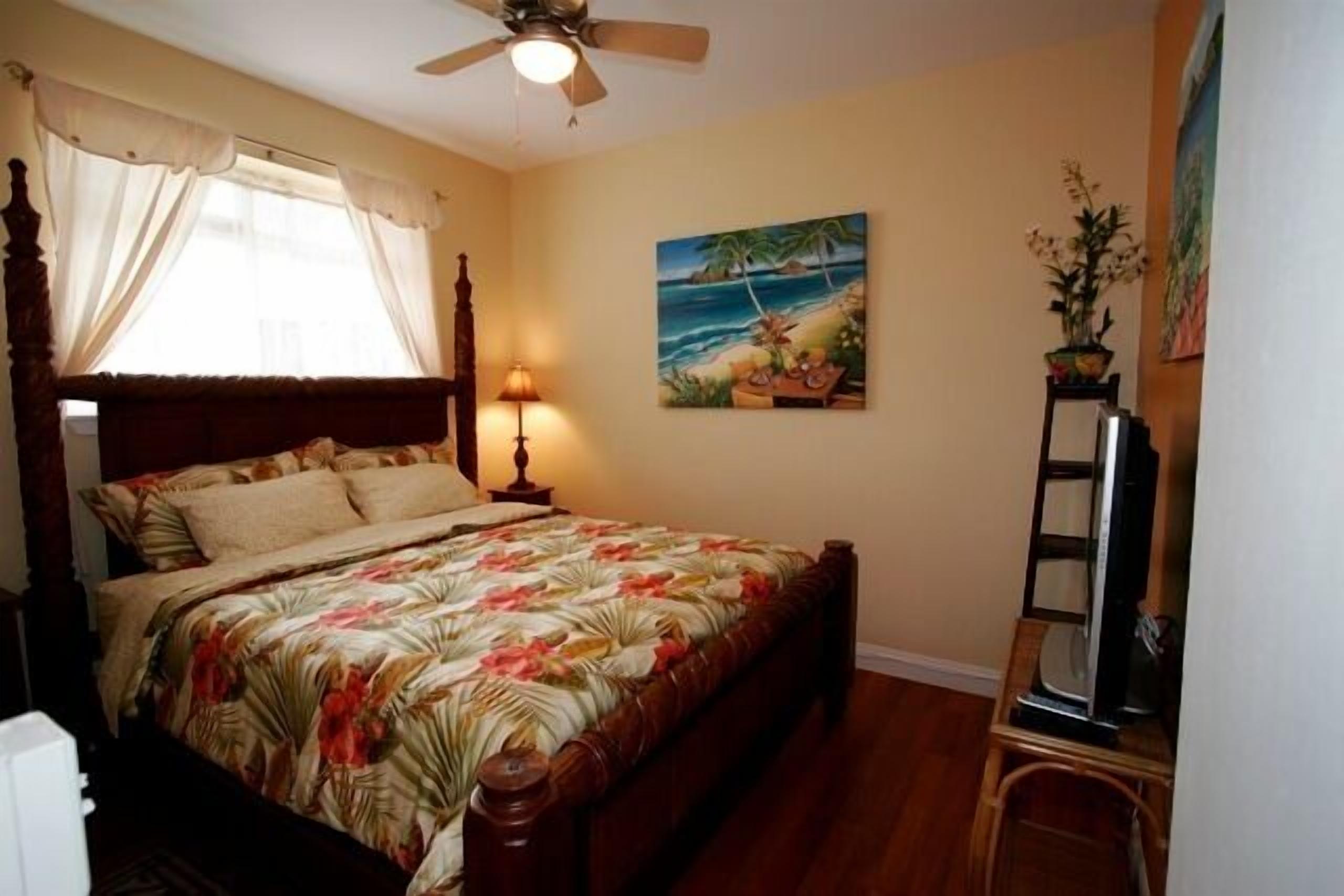 Tropical Getaway 1bd/1ba, gazebo w/pool, spa, a/c, WFH (30 day discount!) 