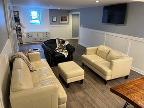 TV, peis, videospill og DVD-spiller