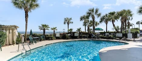 Indoor pool, outdoor pool