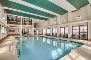 Indoor pool, outdoor pool