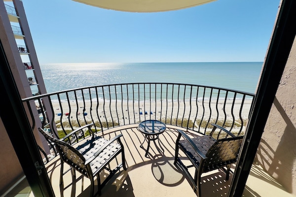 DIRECT Ocean Front condo from this condo's balcony