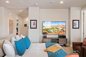 6 habitaciones, escritorio, tabla de planchar con plancha y wifi gratis 