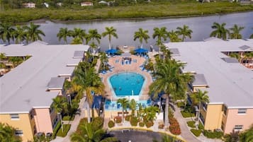 Udendørs pool, opvarmet pool