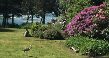 Ocean Views Mendocino Beach House Path directly to the Beach!
