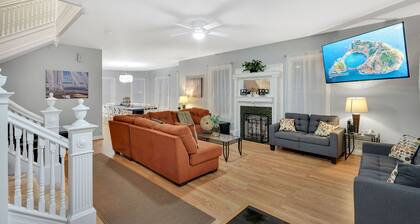 JUST AIKA kesällä! OCEAN BLOCK Beach Home Hiljattain remontoitu ja ylellinen!