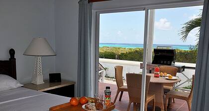 Spectacular ocean views, centrally located, and just off Grace Bay Beach