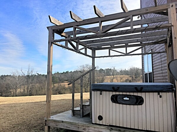 Idromassaggio all'aperto