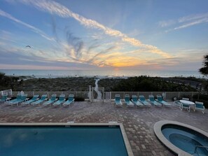 A heated pool - Oceanway 203 - Upscale Oceanfront Condo - 2BR and 2BA (Indian Rocks Beach)