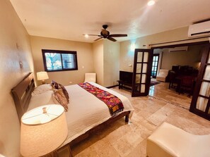 1 bedroom, in-room safe, iron/ironing board, free WiFi