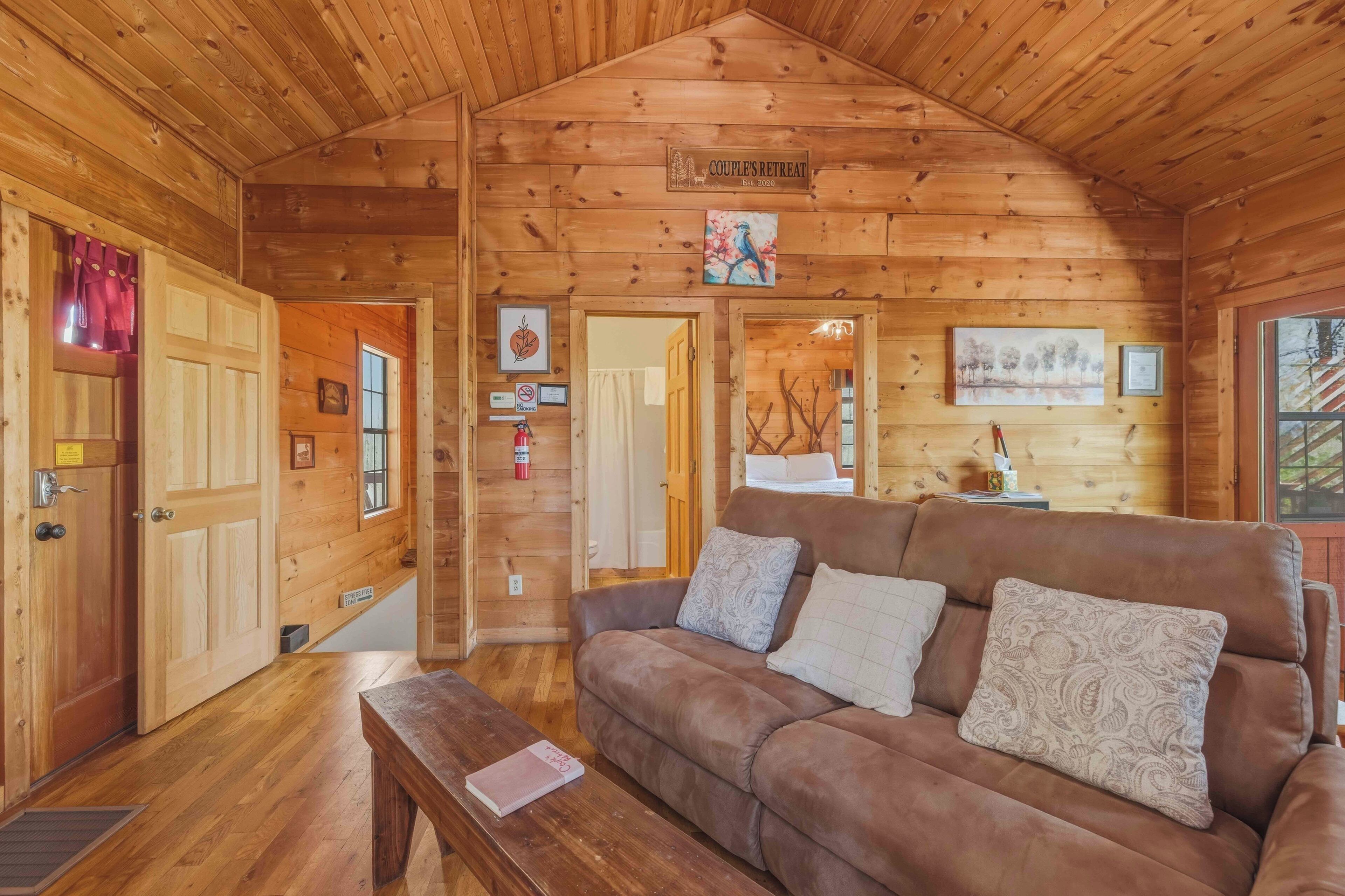 Smart TV, fireplace, Netflix, DVD player