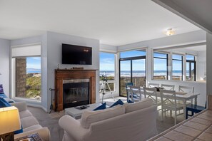 TV, peis og stereoanlegg