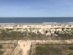 On the beach - Beautiful Ocean Front end Unit Enjoy a Glass a Wine Under the Stars (Ocean City)