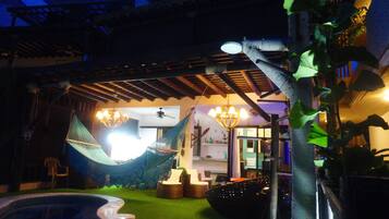 Overnattingsstedets uteområder