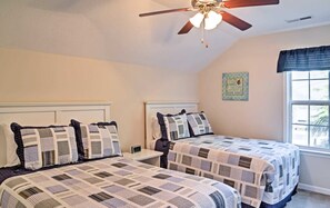 2 chambres, accès au Wi-Fi (inclus), literie fournie