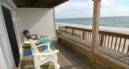 Updated Queen's Grant Oceanfront Condo, Topsail Beach -Pool, Boat Access